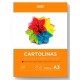 BLOCO CARTOLINAS A3 CORES VIVAS